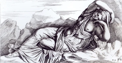 Cleopatra taken to Rome in Triumph by Augustus, c.1653